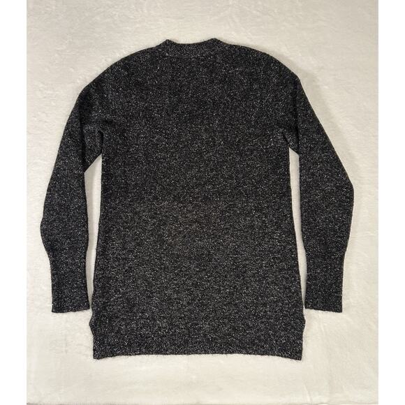 Margaret O'Leary Merino Wool Alpaca Silk Blend Speckled Grey Sweater Size Small - Picture 2 of 8